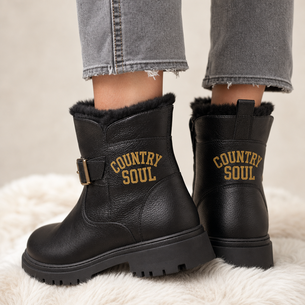 Women's Fur & Leather Boots