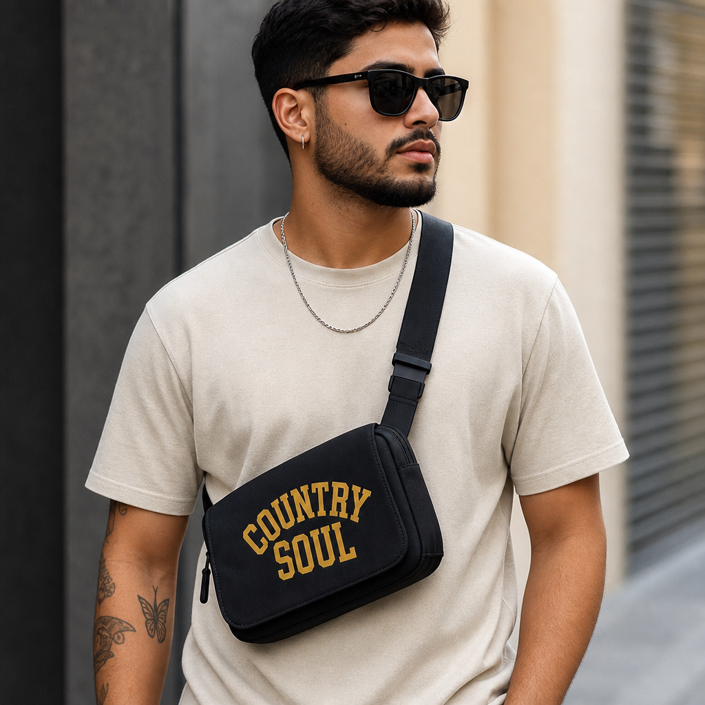 Explorer Sling Bag — Embroidered (Comfort Colors)