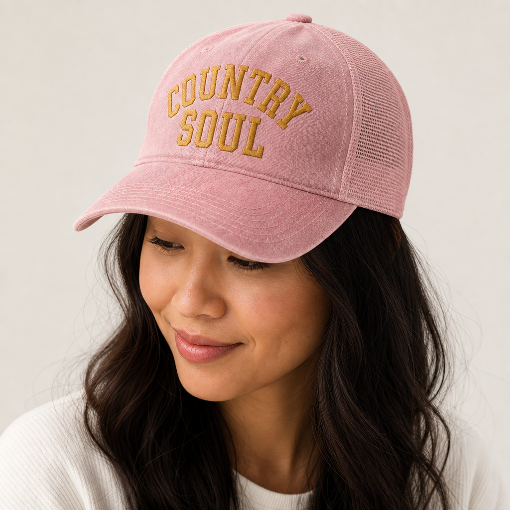 Women's Washed Mesh-Back Cap (Infinity Her)