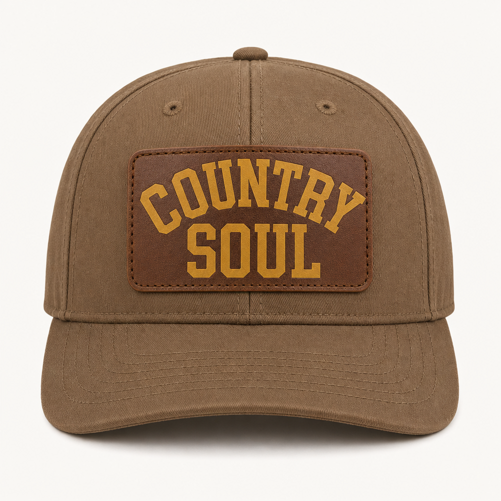 Mid-Profile Leather-Patch Baseball Cap (Otto)