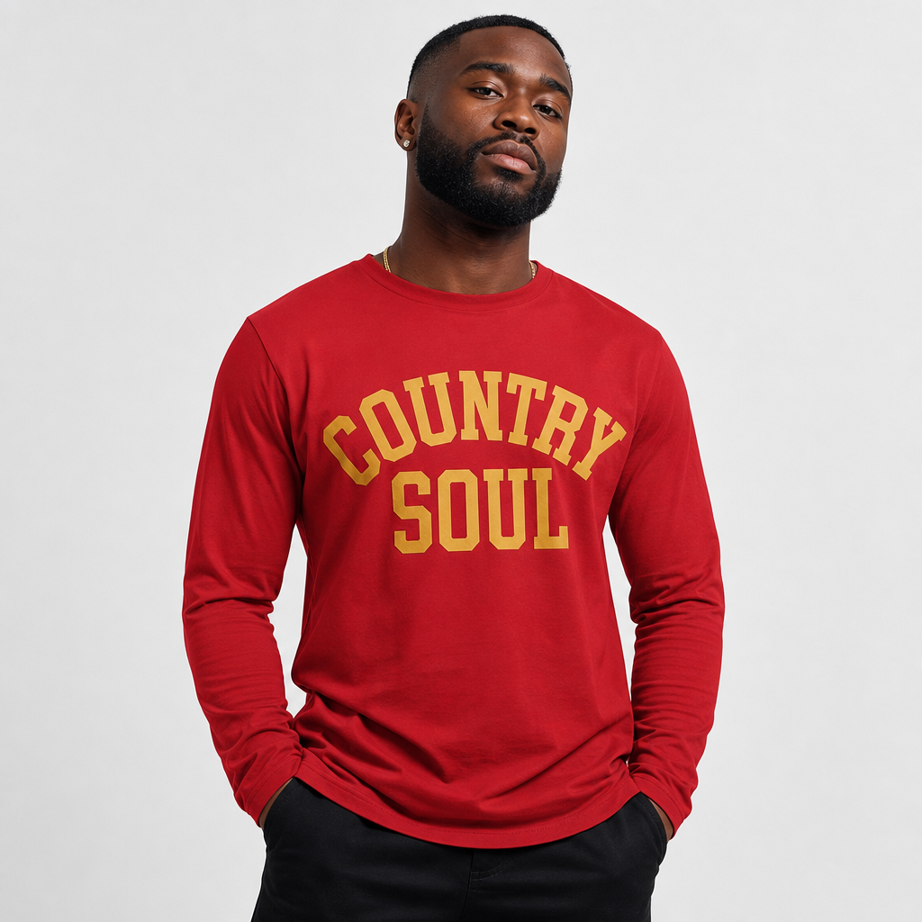 Unisex Epic Long Sleeve T-Shirt (Threadfast) — Red